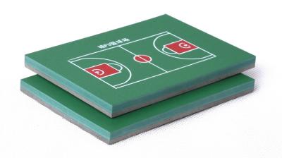 China Slip Resistance Indoor PU Sports Flooring For Volleyball Hockey Court for sale