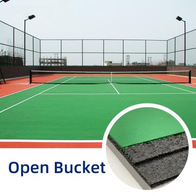 China SGS Acrylic Badminton Court Multi Purpose Tennis Court Synthetic Flooring for sale