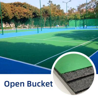 China Cushion Surface Acrylic Tennis Court Floor Colorful 3mm Thickness for sale