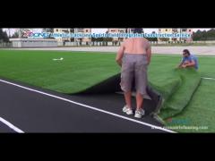 football artificial grass installation