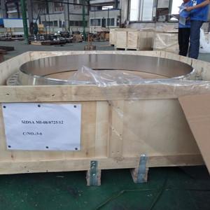 China A182 F304L WN Forged Flange, 150# RF, SCH 10S, 24 Inch for sale