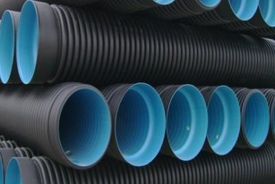 China HDPE double wall corrugated pipe for sale