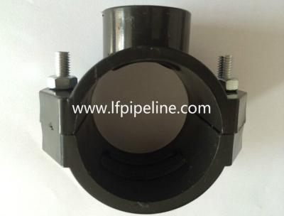China Saddle clamp for ductile iron pipe/pvc pipe/steel pipe for sale