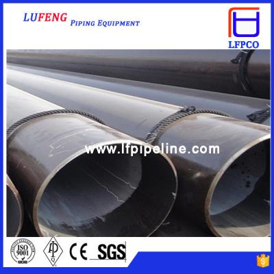 China API 5L schedule 40 steel pipe ASTM A53 GR.B 6 INCH steel LSAW pipe, oil pipe line for sale
