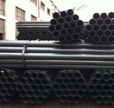 China erw black mild welded steel pipe for sale