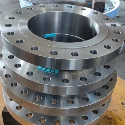 China Duplex stainless steel A182 F53 ASME B16.47 larged diameter weld neck flanges en venta