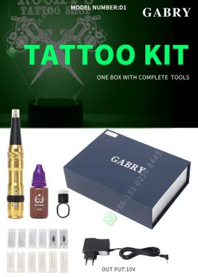 China Aluminum Permanent Makeup Machine 10V Wireless Tattoo Pen for sale