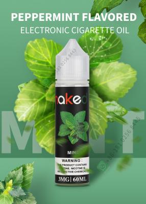 China Mint Taste E Vaping Liquid For Electronic Cigarette Smoking Device Mod 2.02oz for sale