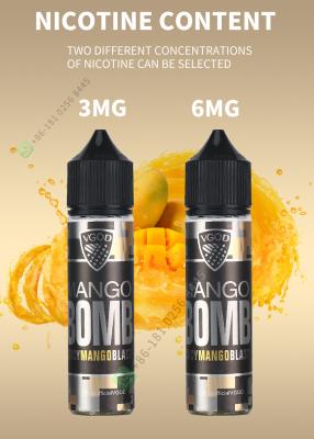 Chine Jus synthétique de Vaping de nicotine d'huile de liquide de Vaping d'E-cigarette d'E-liquide de jus de VGOD Vape à vendre