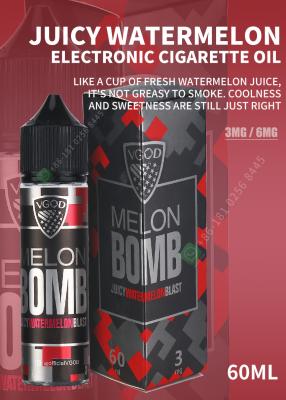 China VGOD Vape Juice E-Liquid BOMB Vaping E Cigarette Oil Melon Flavor OEM FDA for sale