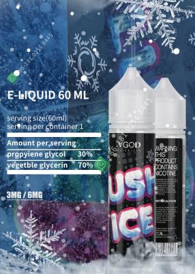 China E - Liquid Boom Vape Juice Nicotine Strength 3mg 6mg 24mg With 3 Years Expiration Date for sale