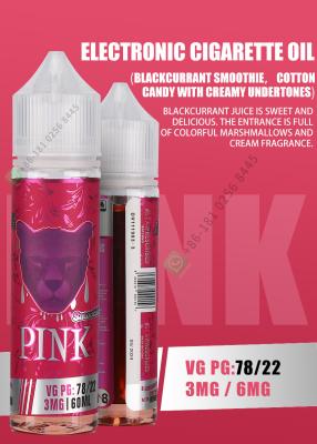China 3mg Pink Vape Juice E - Liquid For Vape Pen With Natural Ingredients Fruit Flavor for sale