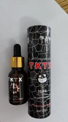 China TKTX  Liquid Tattoo Anesthetic Solution 30ml Painless Transparent Color for sale