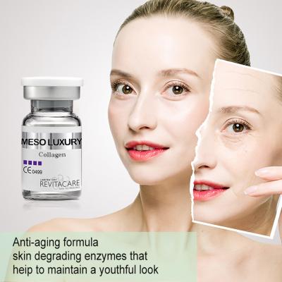 China Luxury Band Original Facial Collagen Whitening Serum Set Transparent Brightening Firming Collagen Serum for sale