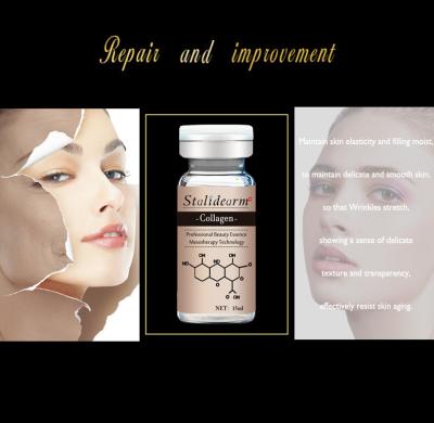 China Private Label Anti Wrinkles Face Whitening Moisturizing Essence 10ml Organic Collagen Serum for sale