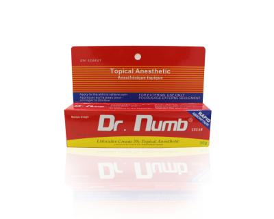 China 30g Dr Numb Anesthetic Cream Eyebrow Painless TKTX Tattoo Numbing Cream for sale
