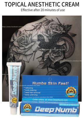 China OUR Tattoo Numbing Cream Gel, that's better than any tattoo numbing cream on the market. It is our original, non-oily nu for sale