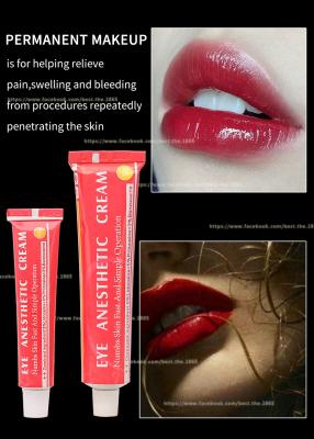 China Highly Effective Eye Anesthetic Numbing Cream 10g 30g Piercing Numb Cream Pink White Color for sale
