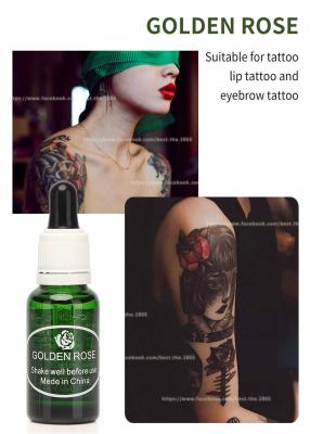 China Golden Rose Tattoo Anesthetic Numbing Liquid Eyebrow Tattoo Numbing Cream for sale