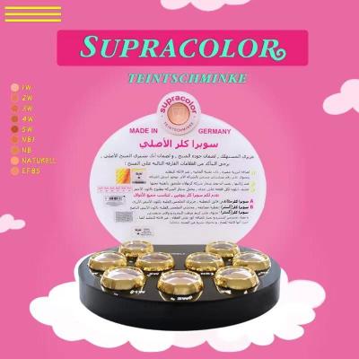 中国 オイル制御Kryolan Supracolor 20色の化粧品の基礎緩い粉 販売のため