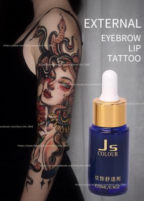 China JS Tattoo Anesthetic Solution Permanent Makeup No Pain Tattoo Numbing Gel for sale