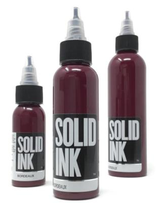 China Bordeaux Solid Ink Tattoo Ink 60ML 120ML FDA Approved Tattoo Ink for sale