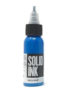 China Solid Blue Vibrant Tattoo Ink cruelty free 30ml 60ml 120ml 260ml en venta
