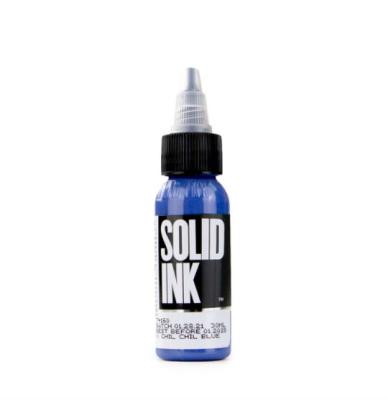 China Solid Blue Vibrant Tattoo Ink cruelty free 30ml 60ml 120ml 260ml for sale
