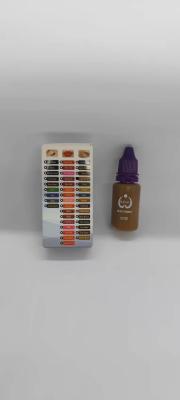 Chine Le maquillage permanent Microblading de couleur brun clair de colorant de Biotouch Micropigment assure l'ombrage de sourcil à vendre