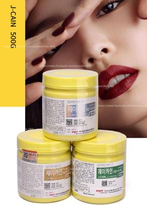 Cina J CAIN 500g 29.9% Tattoo Numbing Cream Original Quality Green Label 15.6%/29.9% OEM Package Good Price in vendita
