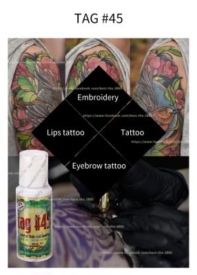 中国 Microneedling TAG#45 Numbing Gel Tattoo Anesthetic Gel Instant Pain Relief Numb Gel 10g 販売のため