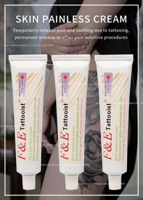 China Tattoo Pain F&E Numbing Cream Anesthetic 30G Effect Lasting For 3 Hours for sale