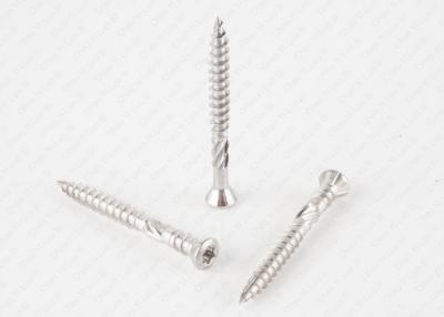 China A2 A4 Stainless Steel Screws Trox Drive , Type 17 Decking Screws With Ribs Helix for sale