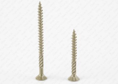 China Carriage Cabinet Wood Screws With Ribs Helix Cut thread Type 17 Slash for sale