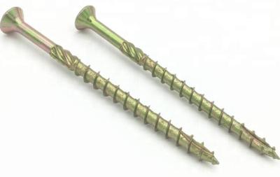 China 50mm Chipboard Screws , Construction Wood Screws Partical Thread CSK Head for sale