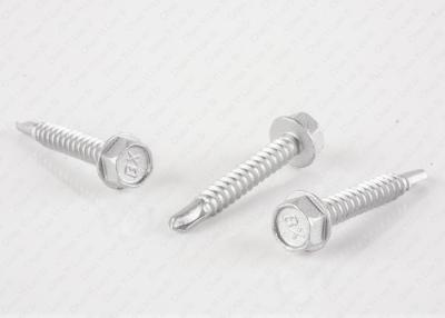 China Galvanized 2 Inch 3 Inch Self Drilling Screws Phillips Recess Round Head Step Under Head for sale