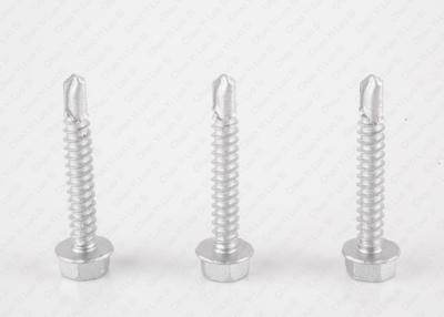 China Hexagon Head Self Drilling Screws Mark on Head Class 4 Galvanised Roofing for sale