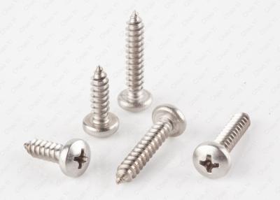 China 304 316 Stainless Steel Pan Head Bolts DIN 7981 Cross Recessed for sale