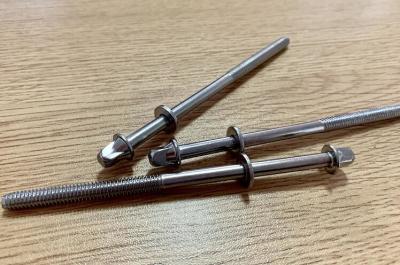 China Wafer Head Non Standard Screws , Stainless Steel Sems Screws With Square Washer for sale