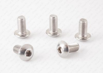 China Grade 5 Stainless Steel Screws / Bolts Flange Hex Drive Socket Button Head for sale