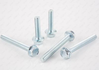 China Indented Serrated Hex Head Bolts , Stainless Steel Metric Hex Head Flange Bolt for sale