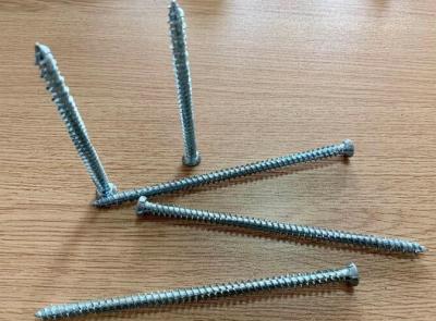 China M7.5  Concrete Fixing Screws Into Brick Self Tapping Heavy Duty，Cr3 White zinc plated for sale