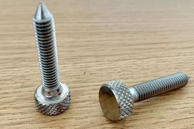China Stainless Steel Non Standard Screws , A2 - 70 Knurled Head Thumb Screws for sale