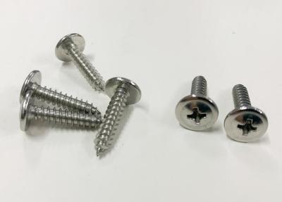 China Stainless Steel A2  Wafer Head Self Tapping Screws PH2 Drive Full Thread for sale