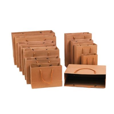 China Zipper Kraft Paper Packaging Bags Shopping Food Package With Handles for sale