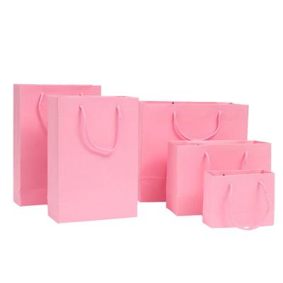 China Clothing Jewelry Paper Bag , Environmentally Friendly Paper Bags Drawstring for sale