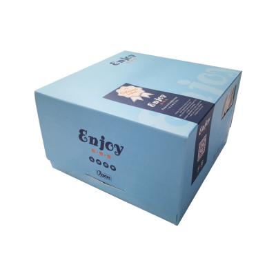 Китай Коробка для завтрака Kraft ювелирных изделий бумажная, рифленая подарочная коробка для пакуя одежд продается