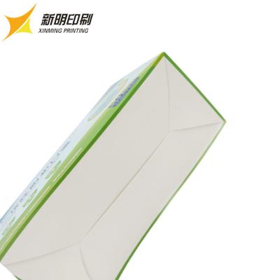 China Custom Medicine Packaging Box Breathing Ear Loop Folding Paper Case for sale