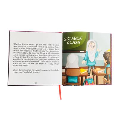 中国 場合色のビル メニュー記憶イスラム教のインボイス本が付いているクラフトの紙の本の結合の雑誌 販売のため