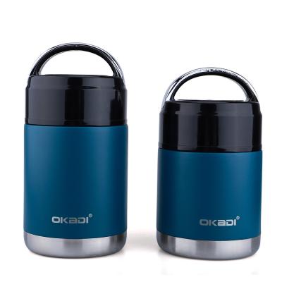 China 2021 China Hot Leak Proof Children And Kids Double Wall Stainless Steel Vacuum Insulated Food Flask Lunch Box for sale
